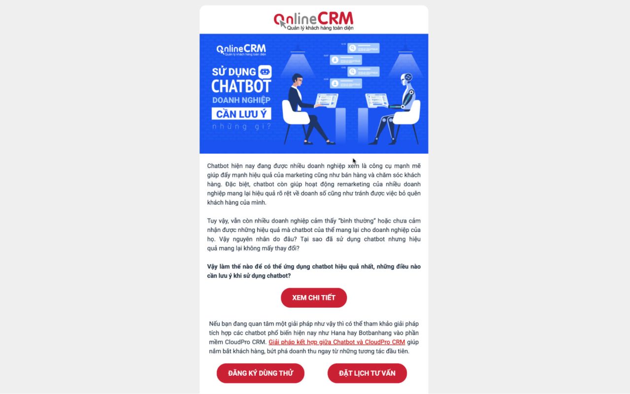 Loại Email Marketing - Email giáo dục (Educational Email)